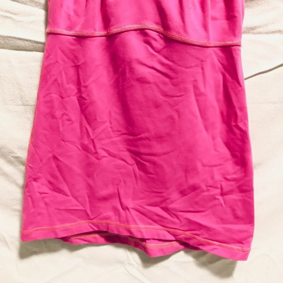 Lululemon Size 4 Tank Top Athleisure Yoga Pink Workout Top - Picture 3 of 16